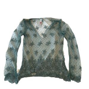 Floral Sheer Lace Top